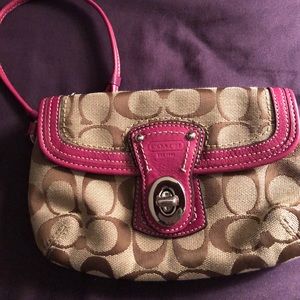 Coach wristlet
